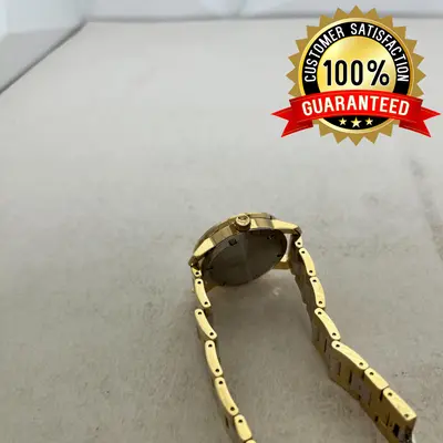 Movado Swiss Ladies Bold Diamond Gold Watch 36mm - Thumbnail 6